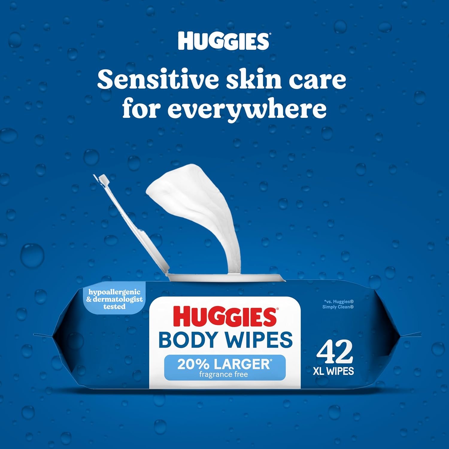Huggies Extra Large Unscented Wipes, 1 Flip-Top Pack, 42 Count - Image 4