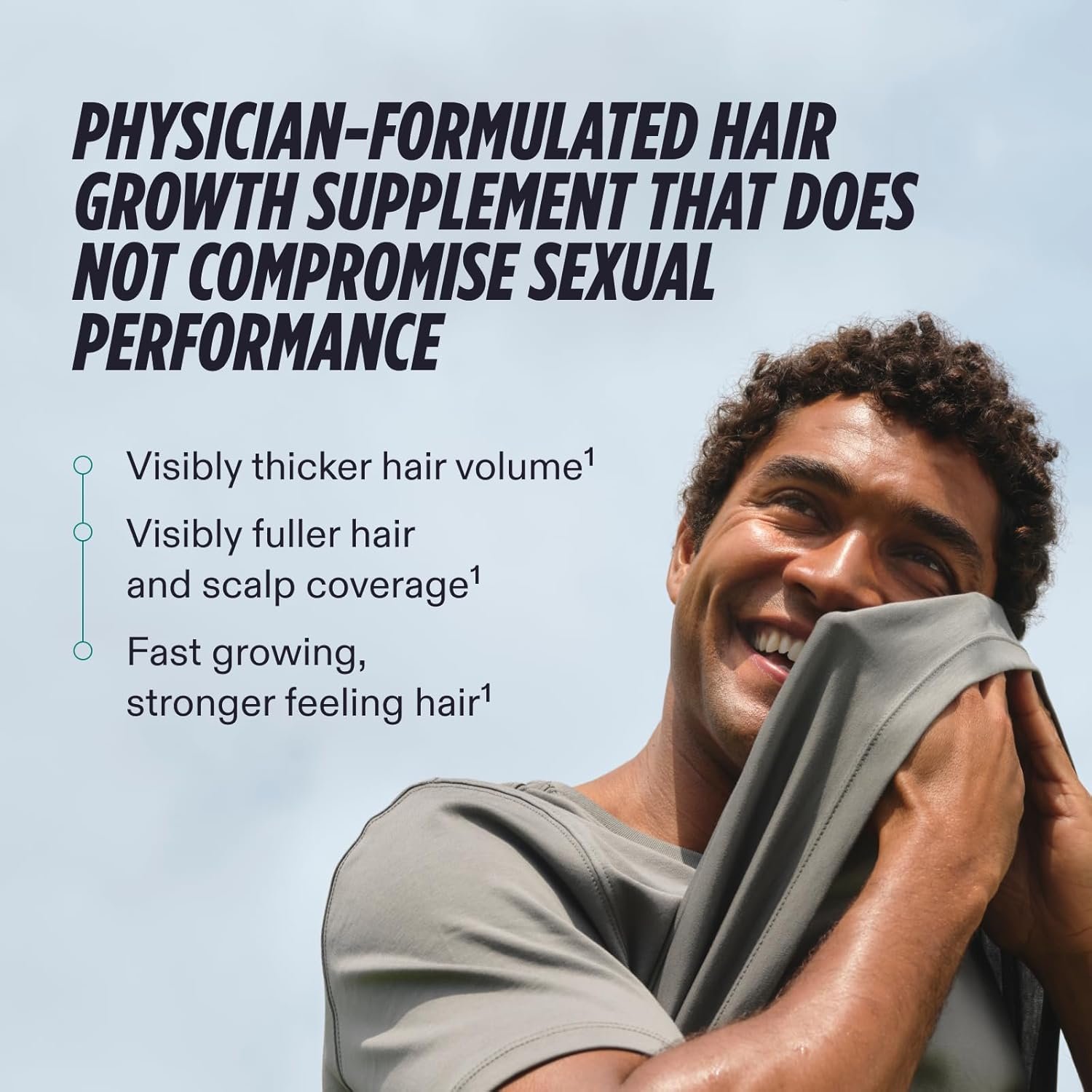 Nutrafol Men's Hair Growth Supplements, Clinically Tested for Visibly Thicker Hair and Scalp Coverage, Dermatologist Recommended - 1 Month Supply - Image 3