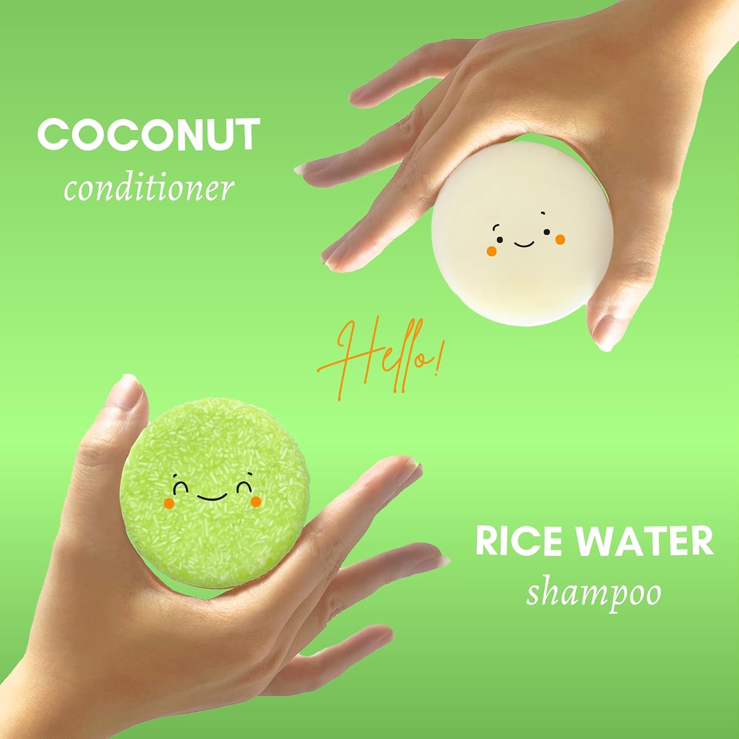 Muun Rice Water Shampoo and Conditioner Bar Pack 3 - Hair Growth, Thickening, Strengthening, Anti Hair Loss, Volumize & pH Balanced - Sulfate & Silicone Free For All Hair Type - Image 5