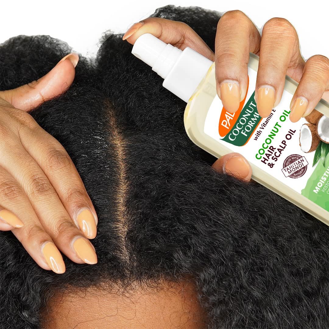 Palmer's Coconut Oil Moisture Boost, Restorative Hair and Scalp Oil Spray, Lasting Hydration and Shine for Dry or Damaged Hair, Promotes Scalp Health, 5.1 Oz - Image 8