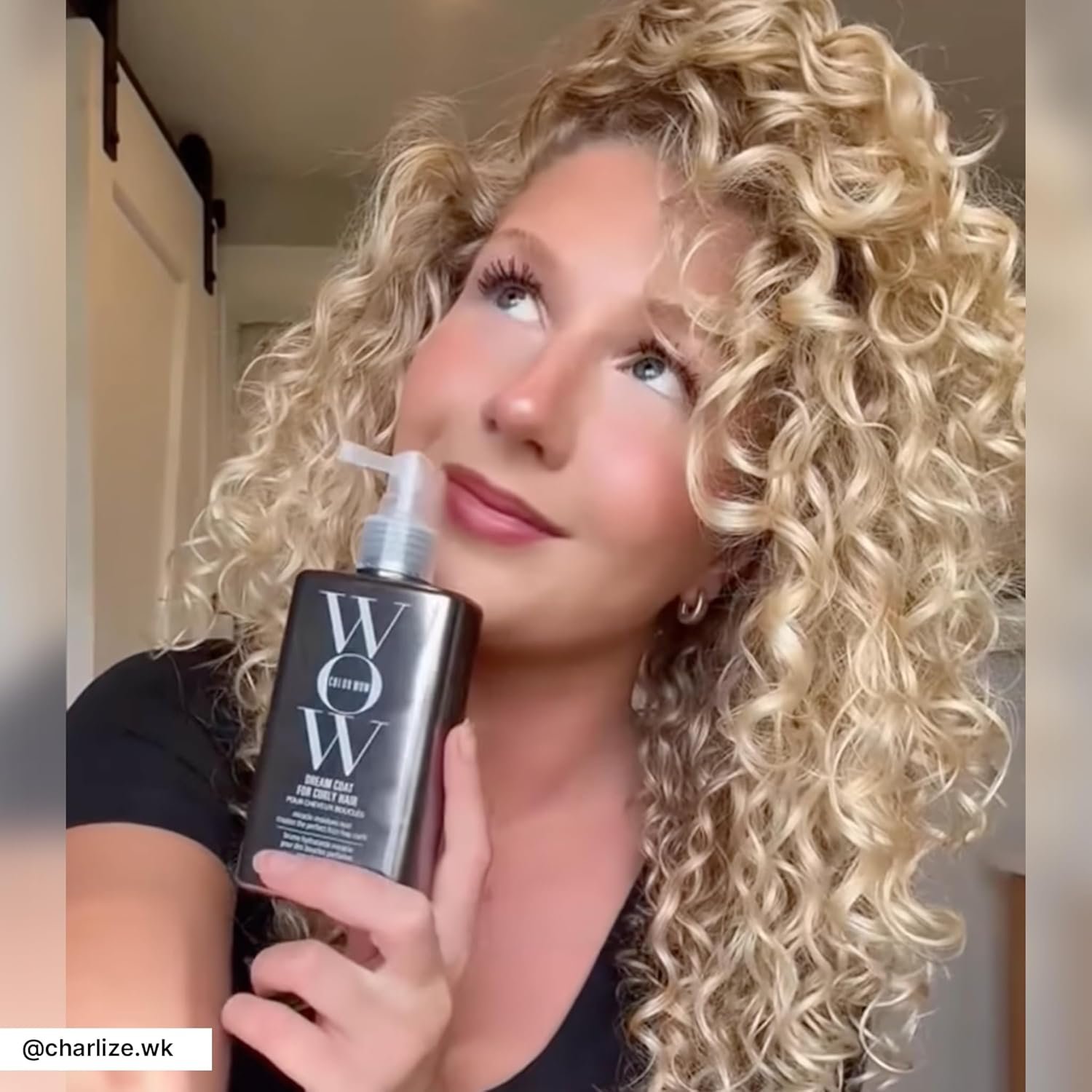 COLOR WOW Dream Coat for Curly Hair, Moisture-Boosting Anti-Frizz Spray for Defined Curls - Image 5
