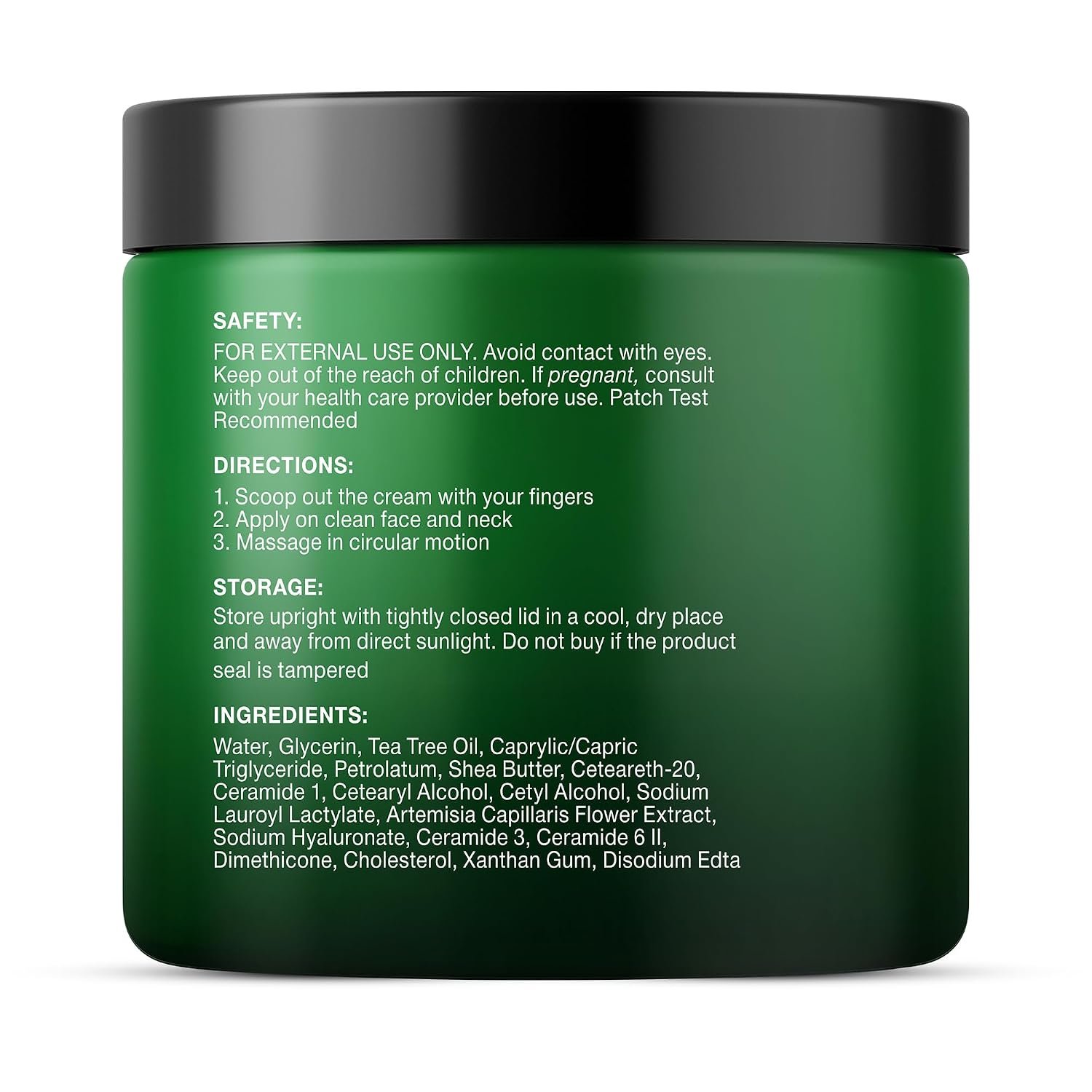 Majestic Pure Tea Tree Oil Face Cream | Cream for Dry & Itchy Skin, Acne, Scar, Day & Night Moisturizer Face Cream for Women & Men | 8 Oz - Image 6