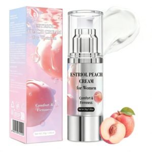 Estriol Cream for Women | Intimate Care Cream | Menopause Support | Lightweight Hydrating Formula with Natural Peach Essence | Soothing Moisture for Daily Intimate Skin Care | 30ml (2 Month Supply)