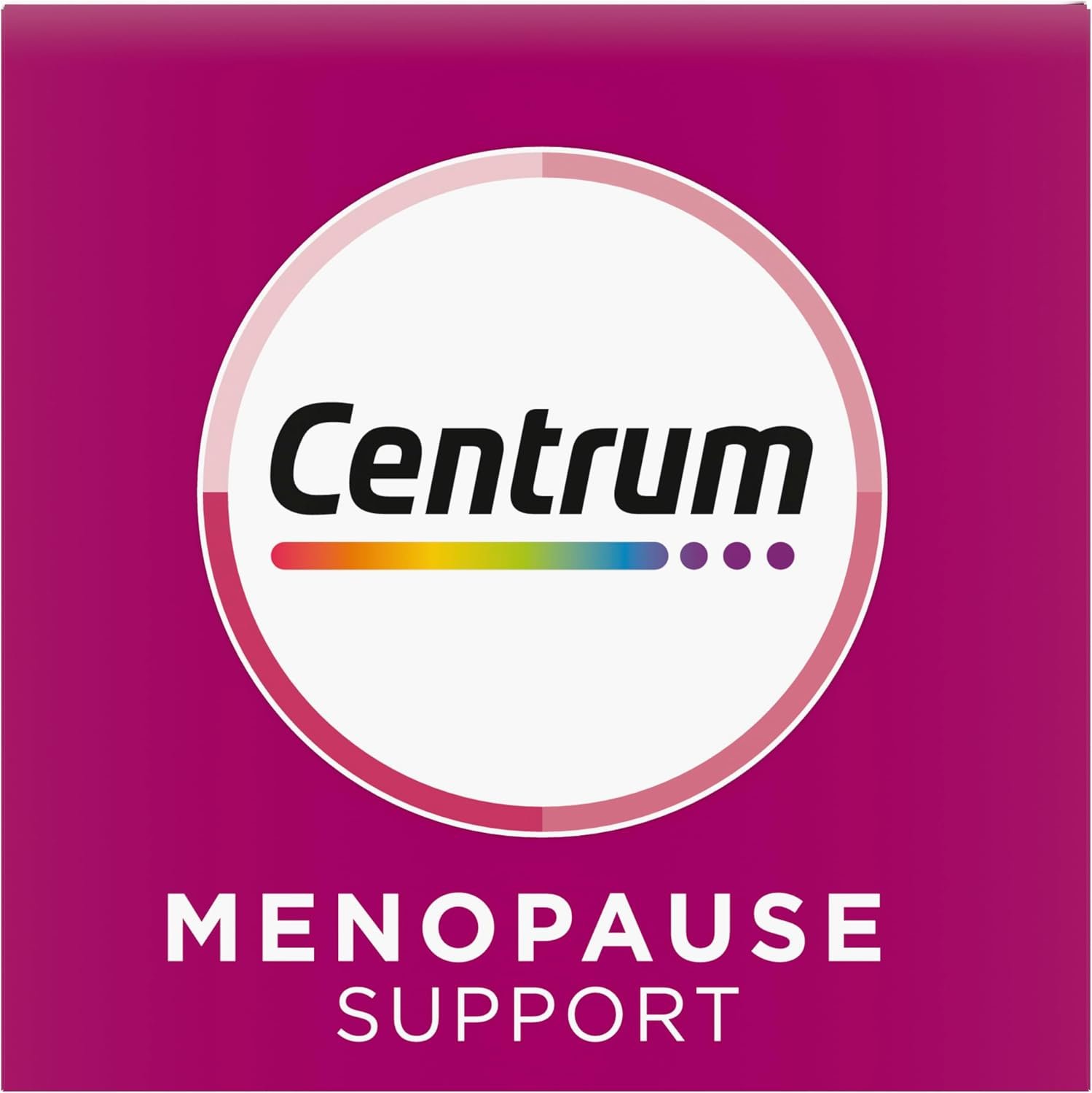 Centrum Complete Multivitamin Supplement + Hot Flash Support Menopause Support Tablets, with Clinically Studied geniVida, 30 Count - Image 16