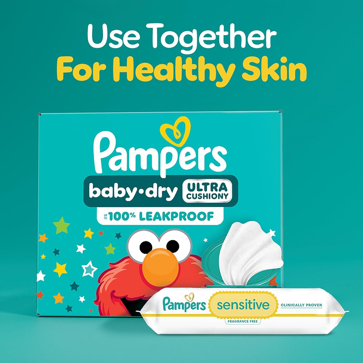 Pampers Diapers - Baby Dry - Size 5, 132 Count, Absorbent Disposable Infant Diaper (Packaging May Vary) - Image 9