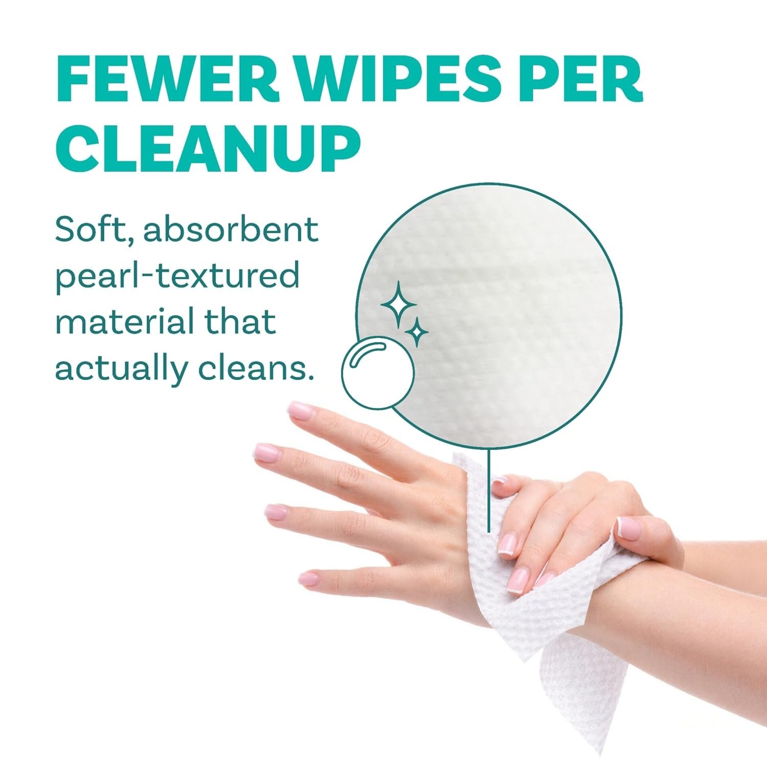 Adult Wipes for Elderly, Extra Large 8” x 12” – Thicker, Premium & Extra Moist No Rinse Whole Body Bathing & Incontinence Wipes – For Men and Women, Bed Bathing & Daily Hygiene – 200 Count - Image 4