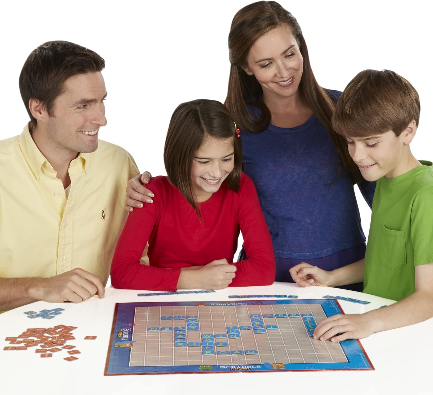 Hasbro Gaming Scrabble Junior Board Game | 2-4 Players | Family Educational Word Games for Kids | Back to School Gifts for Classroom | Ages 5+ - Image 9
