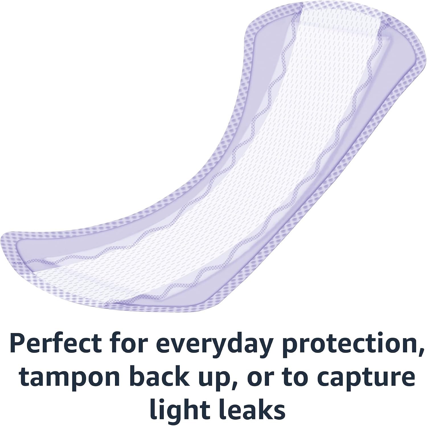 Amazon Basics Daily Pantiliner, Long Length, Feminine Pads for Women, Unscented, Comfortable Thin, 120 Count (3 Packs of 40) (Previously Solimo) - Image 5