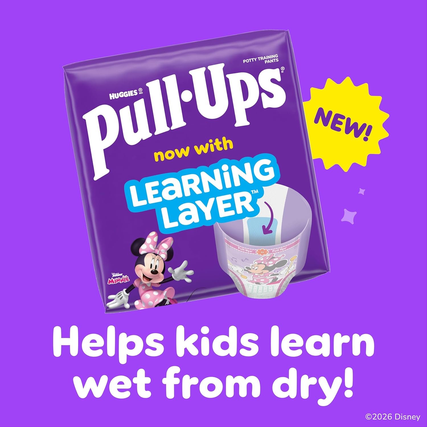 Pull-Ups Girls' Potty Training Pants, Size 3T-4T Training Underwear (32-40 lbs), 112 Count - Image 3