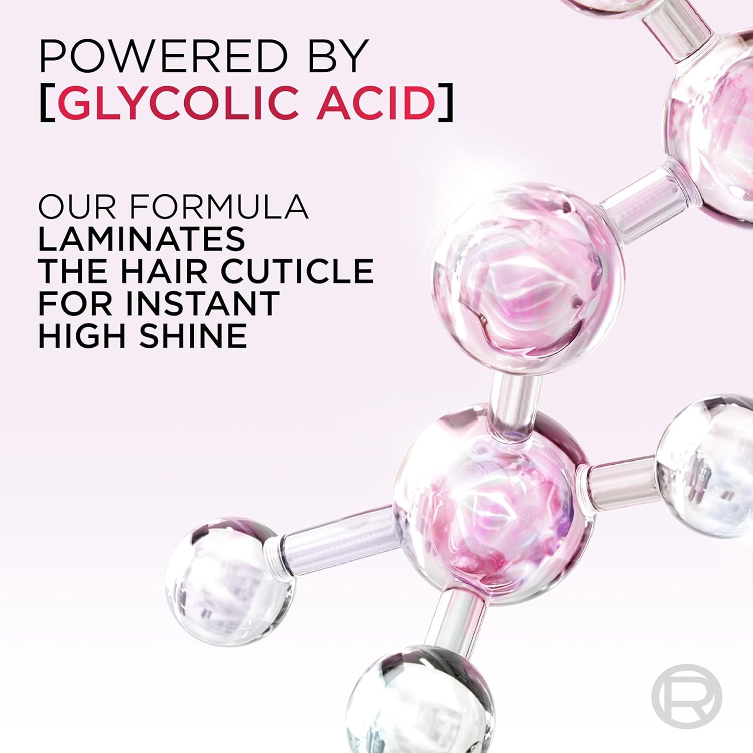 L'Oreal Paris Elvive Glycolic + Gloss High Shine Leave-In Hair Serum, Smooths Dull, Porous Hair Into High-Shine, Glossy Hair, 4.4 Fl Oz - Image 4