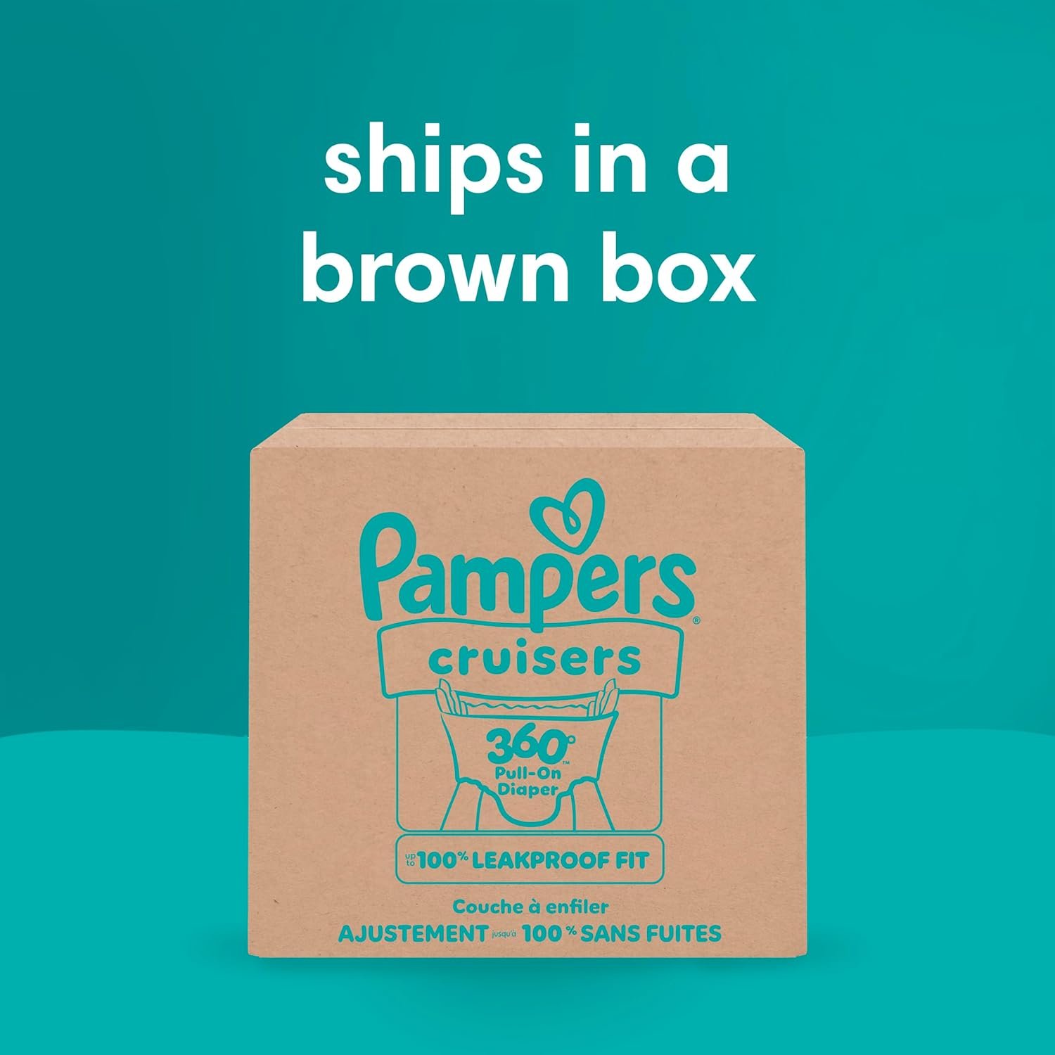 Pampers Diapers - Cruisers 360 - Size 4, 144 Count, Babyproof up to 100% Leakproof Pull-On Diaper - Image 6