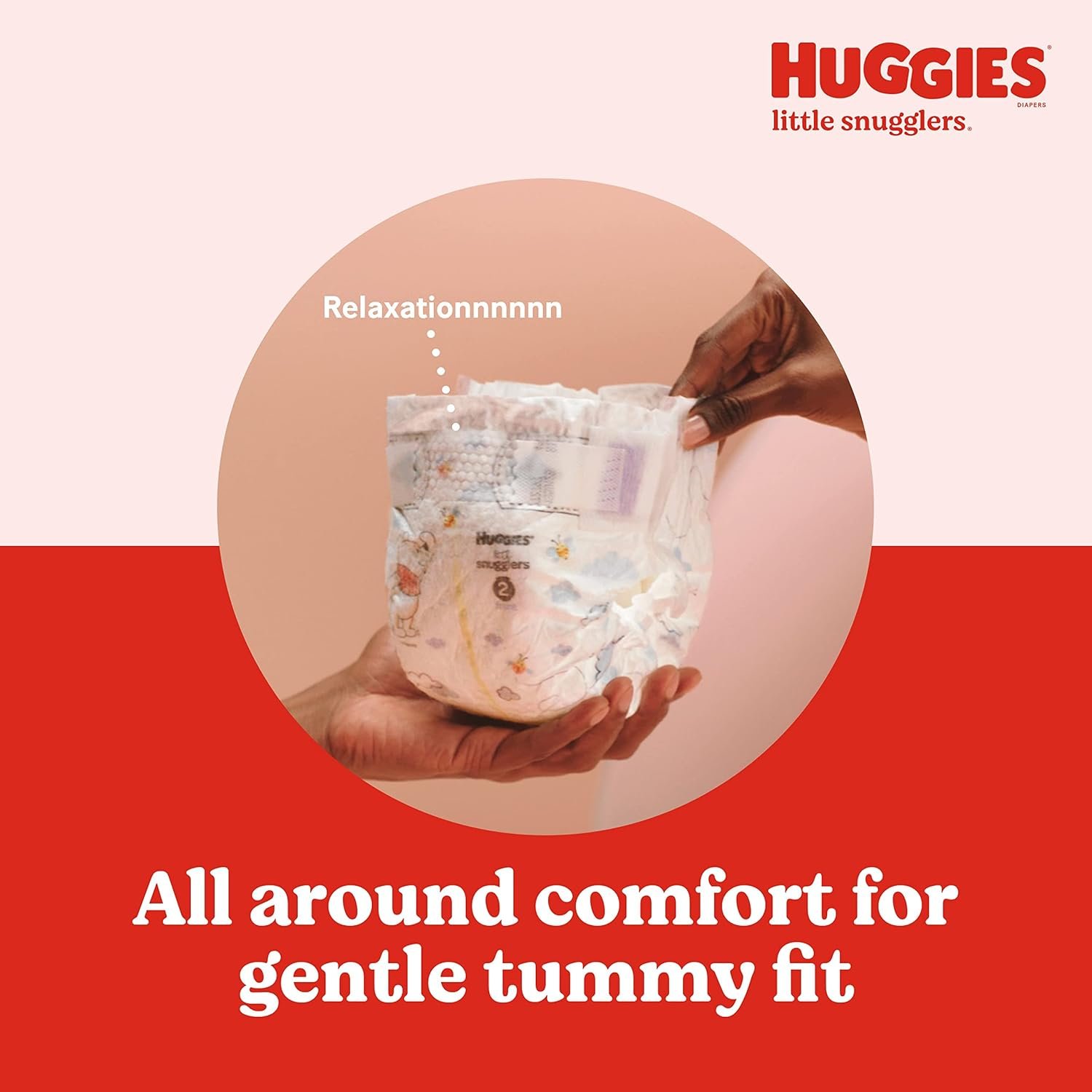 Huggies Little Snugglers Baby Diapers, Size Newborn (up to 10 lbs), 31 Ct, Newborn Diapers (Pack of 2) - Image 3