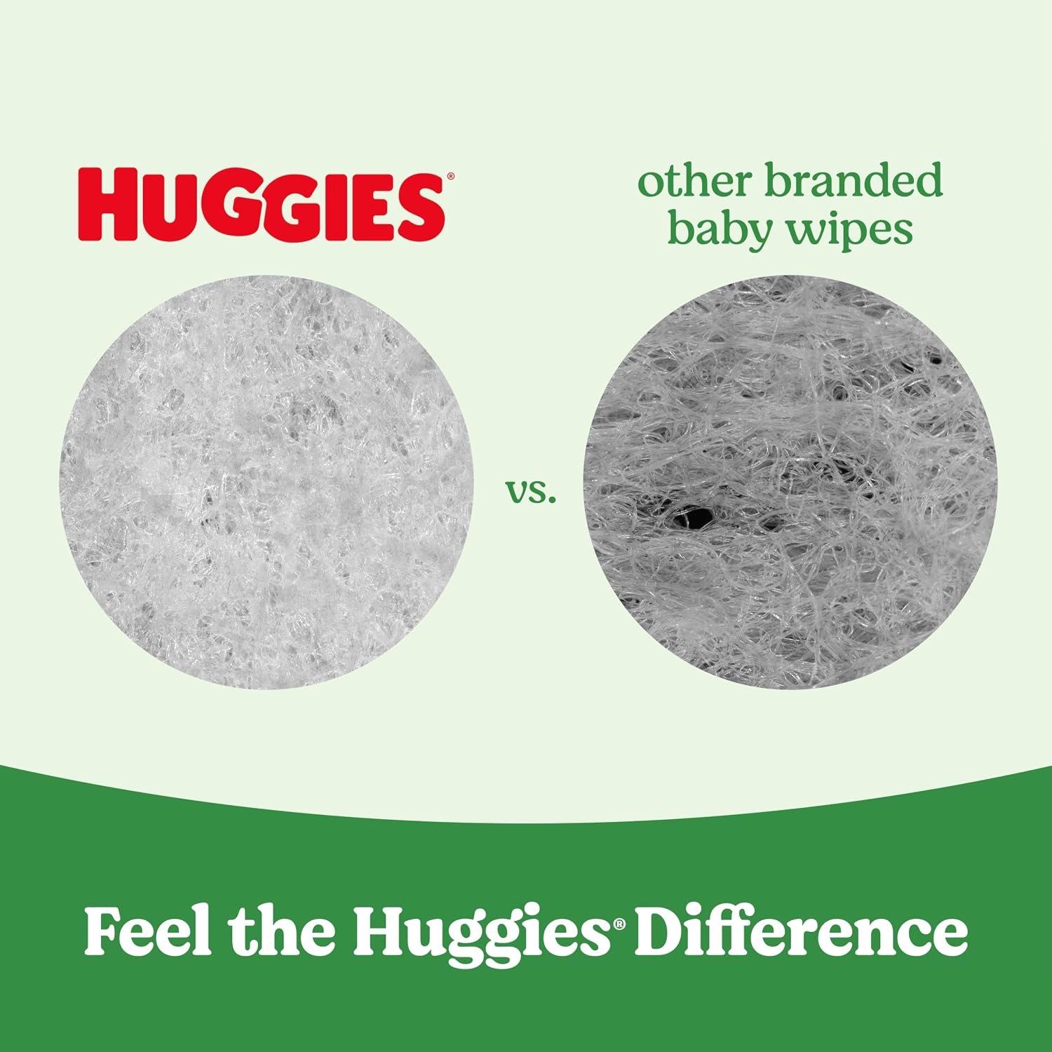 Huggies Natural Care Sensitive Baby Wipes, Unscented, Hypoallergenic, 99% Purified Water, 1 Flip-Top Pack (56 Wipes Total) (Pack of 3) - Image 4
