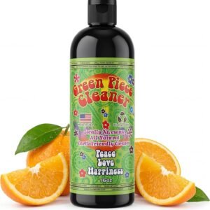 Green Piece® Glass Cleaner 1 Bottle (Made in USA)- All Natural Earth Friendly Multi-purpose Cleaner for Metal, Ceramic, Water Pipe 16 oz
