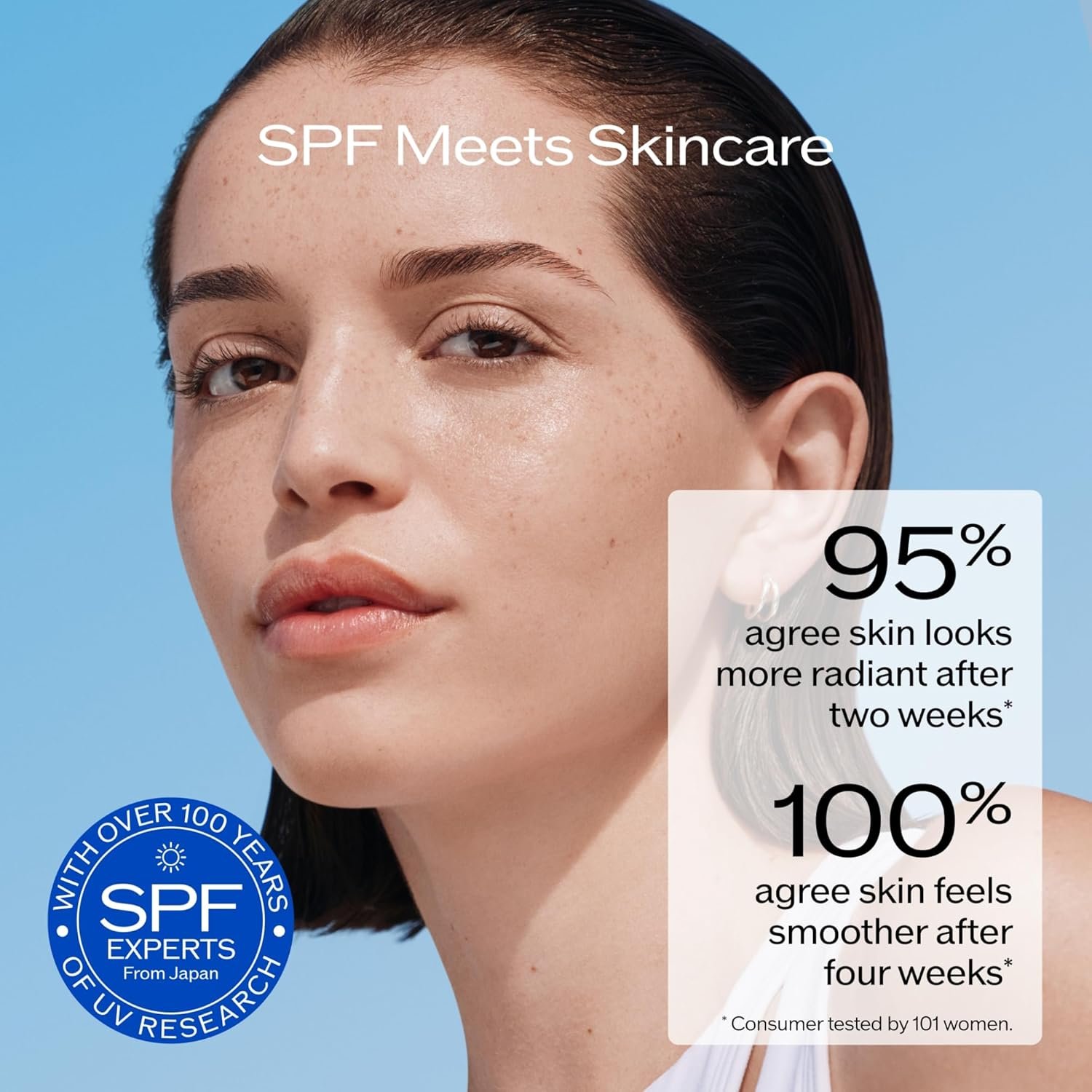 Shiseido Clear Sunscreen Stick - Invisible Broad-Spectrum Face Sunscreen - Wear Under & Over Makeup - Lightweight Formula - All Skin Types - Image 5