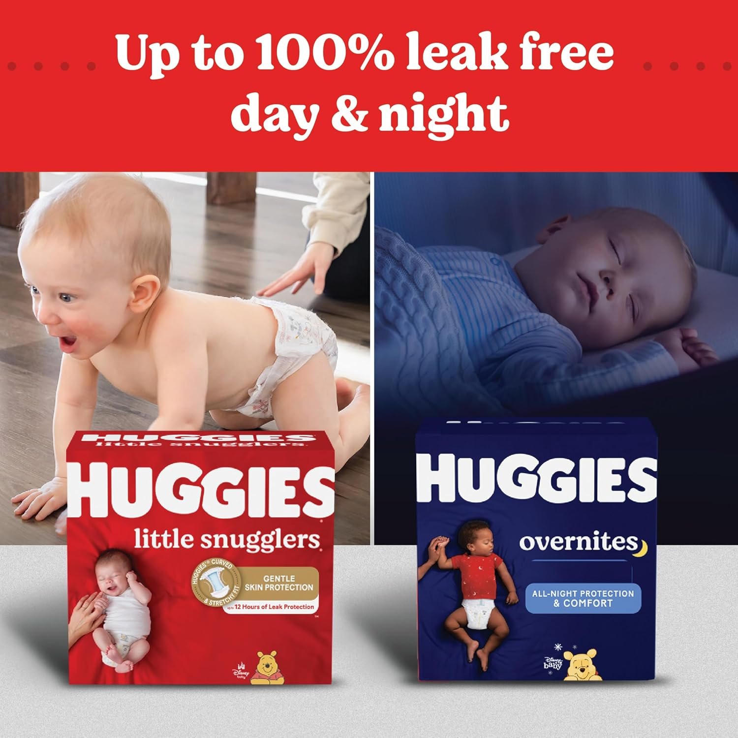 Huggies Little Snugglers Baby Diapers, Size Newborn (up to 10 lbs), 31 Ct, Newborn Diapers (Pack of 2) - Image 9