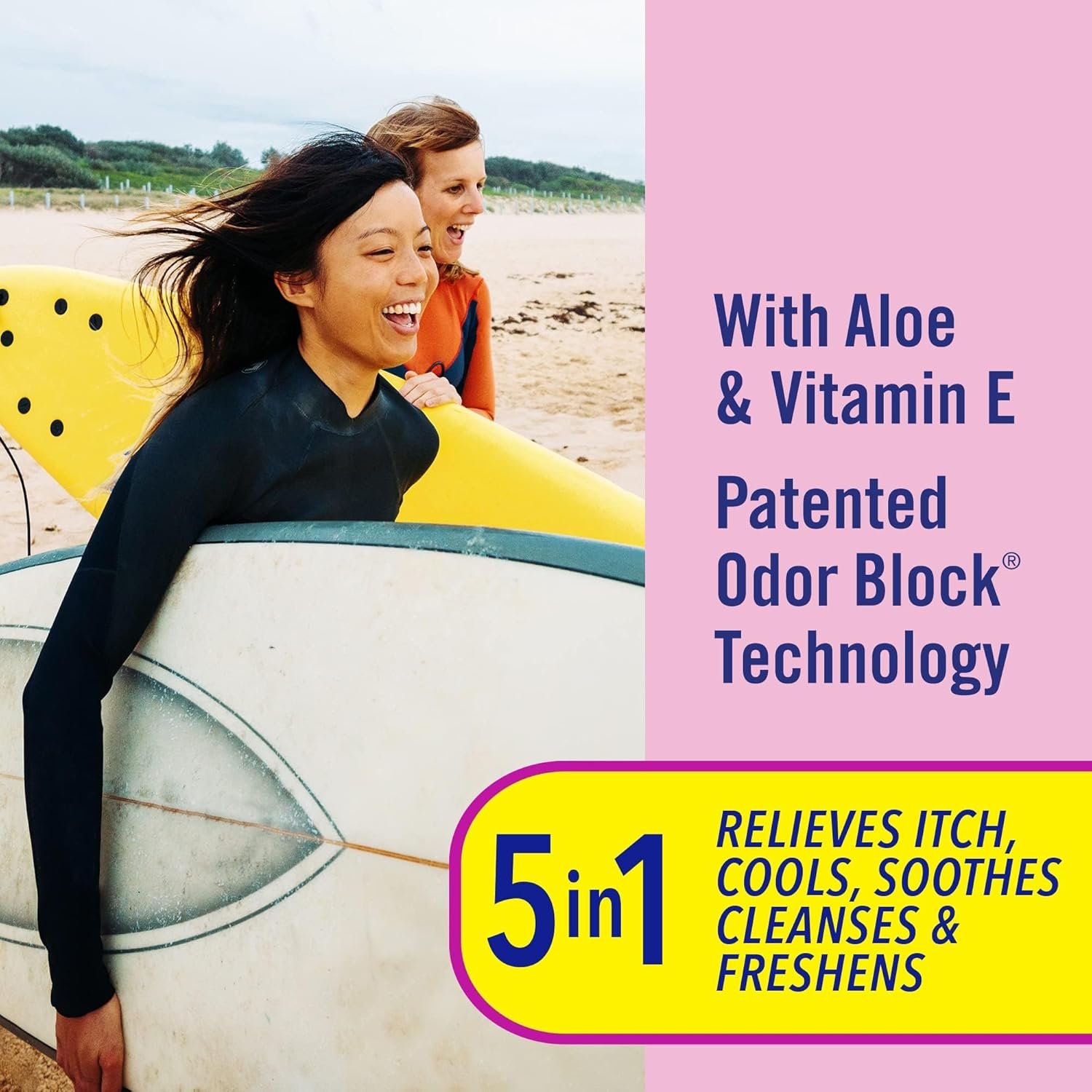 Vagisil Anti-Itch Medicated Feminine Intimate Wipes for Women, Maximum Strength, Gynecologist Tested, 12 Wipes (Pack of 3) - Image 3