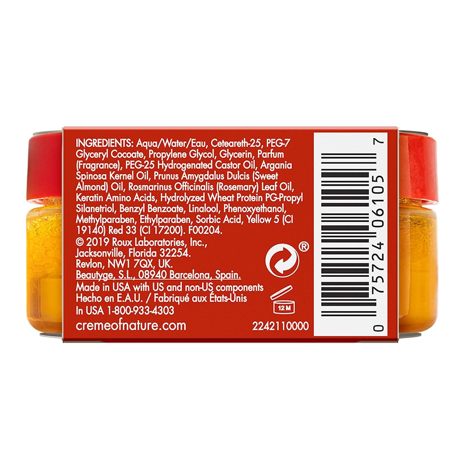 Creme of Nature Perfect Edges™ Firm Hold Edge Control Gel, 24-Hour Hold, Non-Flaking, Frizz Control, Sleek Hair Gel, Argan Oil Edge Styler, 2.25 oz - Image 14
