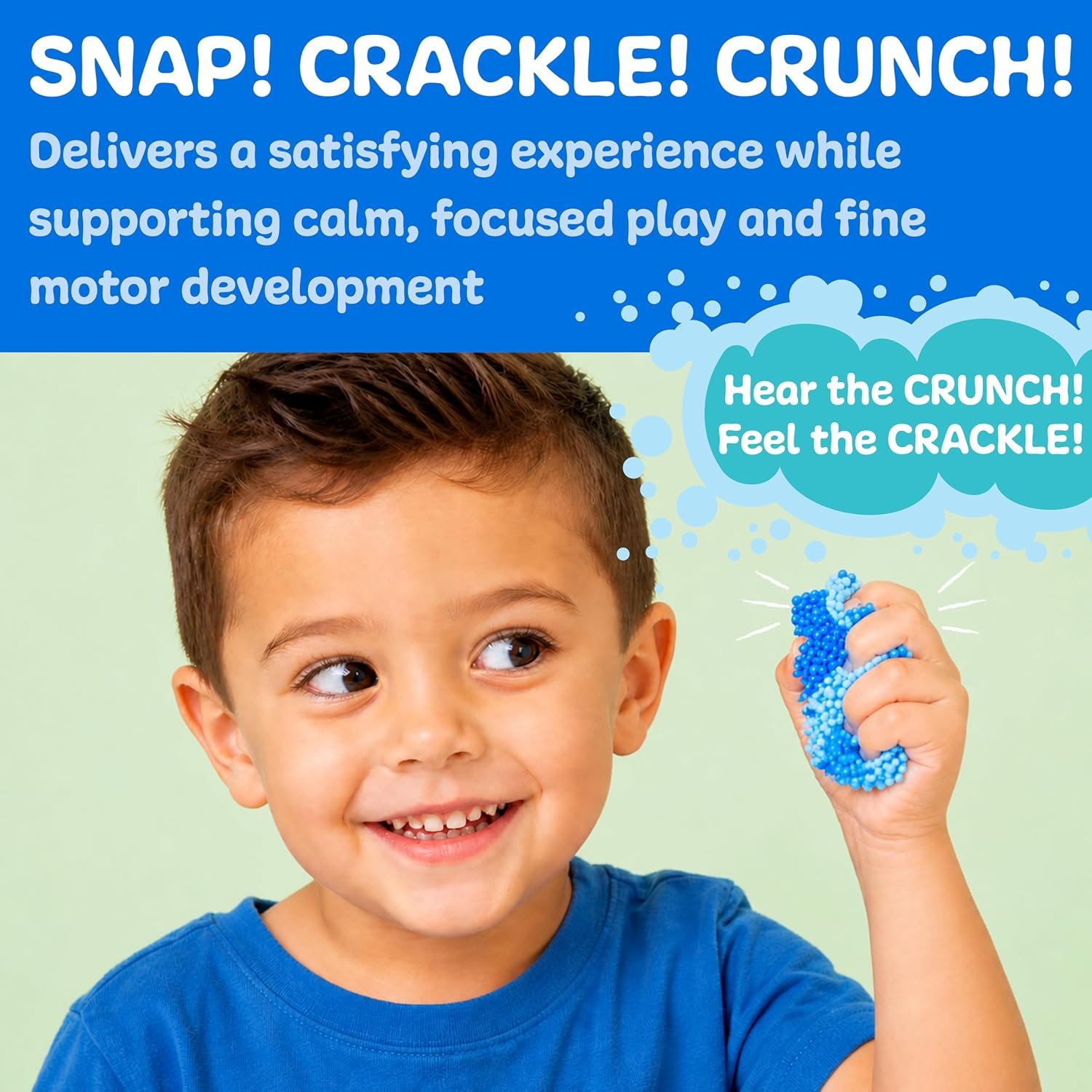 Creativity for Kids Sensory Surprise Ocean Kit | Crunchy Sensory Foam Toy for Kids | Dig, Squish & Discover Hidden Ocean Surprises | Mess-Free, Screen-Free Play (Ages 4+) - Image 8