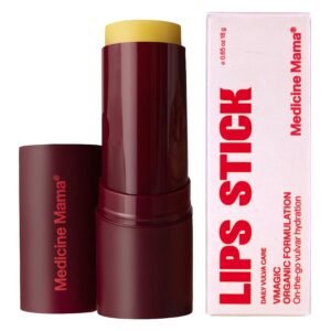 VMAGIC by Medicine Mama Lips Stick – Travel Size Organic Vulva Balm – Hormone Free Skin Care, Vaginal Moisturizer for Women – 15 ml