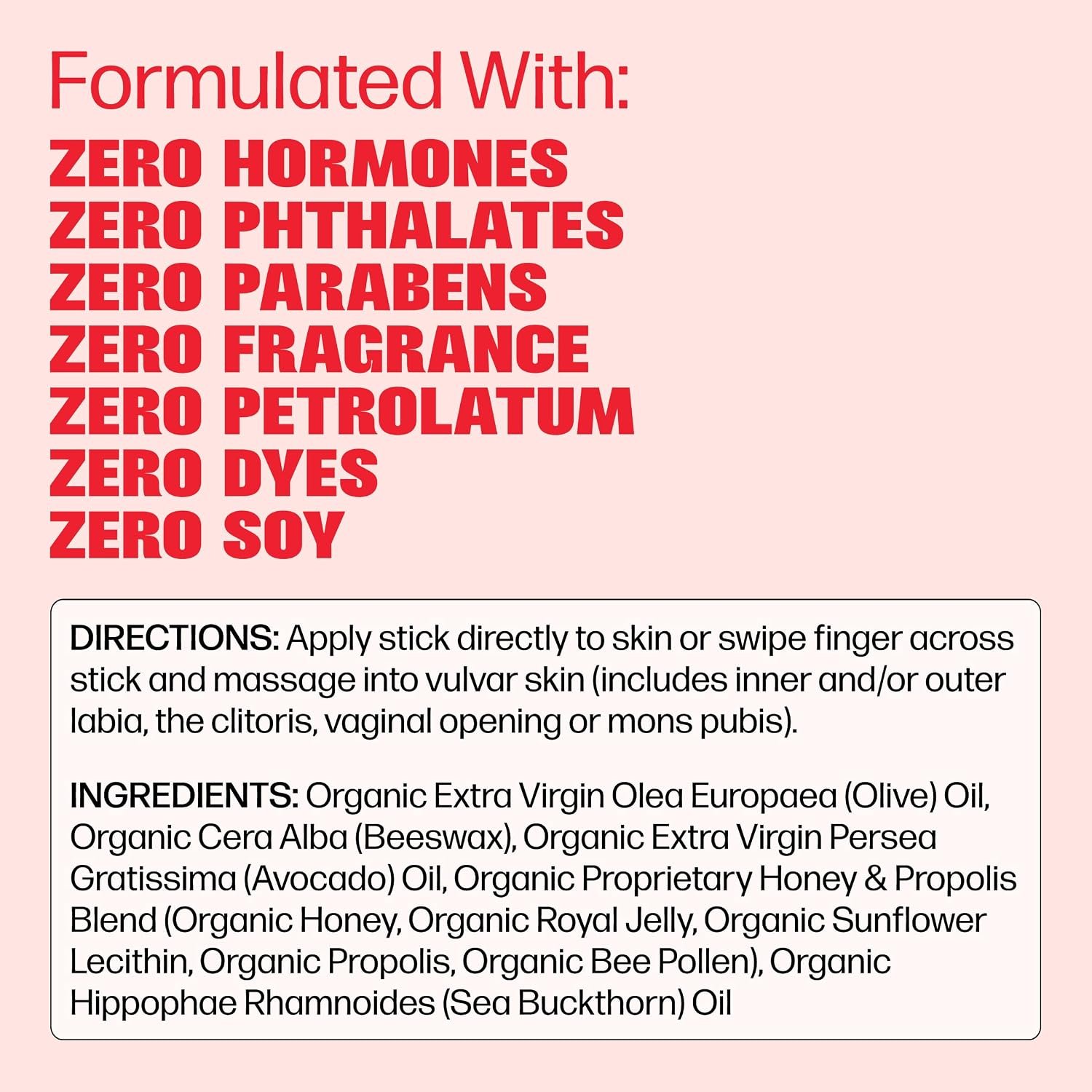 VMAGIC by Medicine Mama Lips Stick – Travel Size Organic Vulva Balm – Hormone Free Skin Care, Vaginal Moisturizer for Women – 15 ml - Image 7