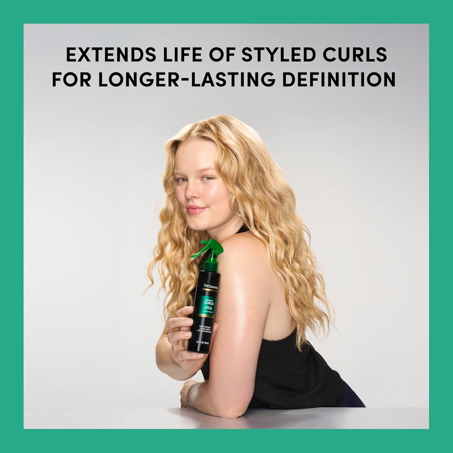 TRESemmé Leave-In Refresher 1 ct Bouncy Curls for a 2nd Day Curl Activation, with Peptide Blend, 6.7 fl oz - Image 4