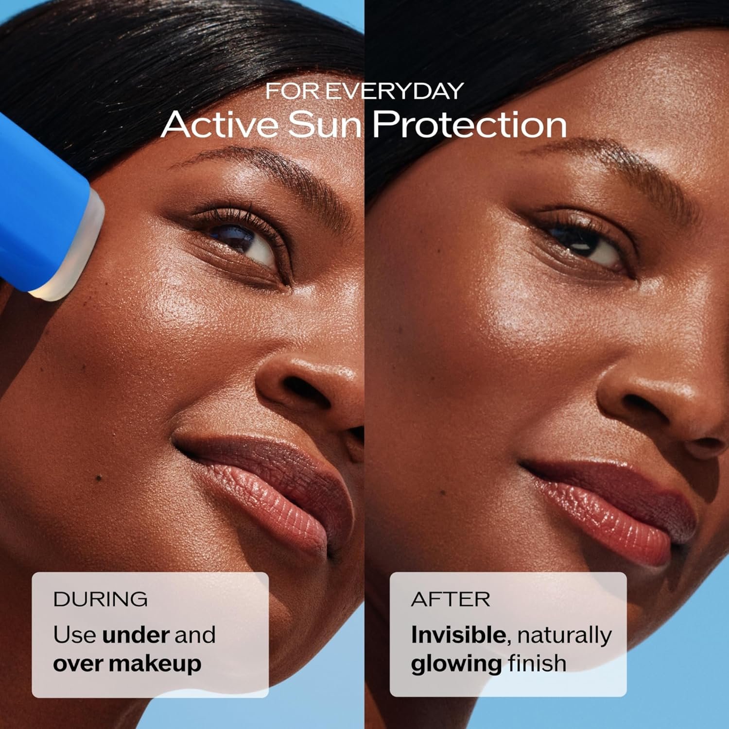 Shiseido Clear Sunscreen Stick - Invisible Broad-Spectrum Face Sunscreen - Wear Under & Over Makeup - Lightweight Formula - All Skin Types - Image 4