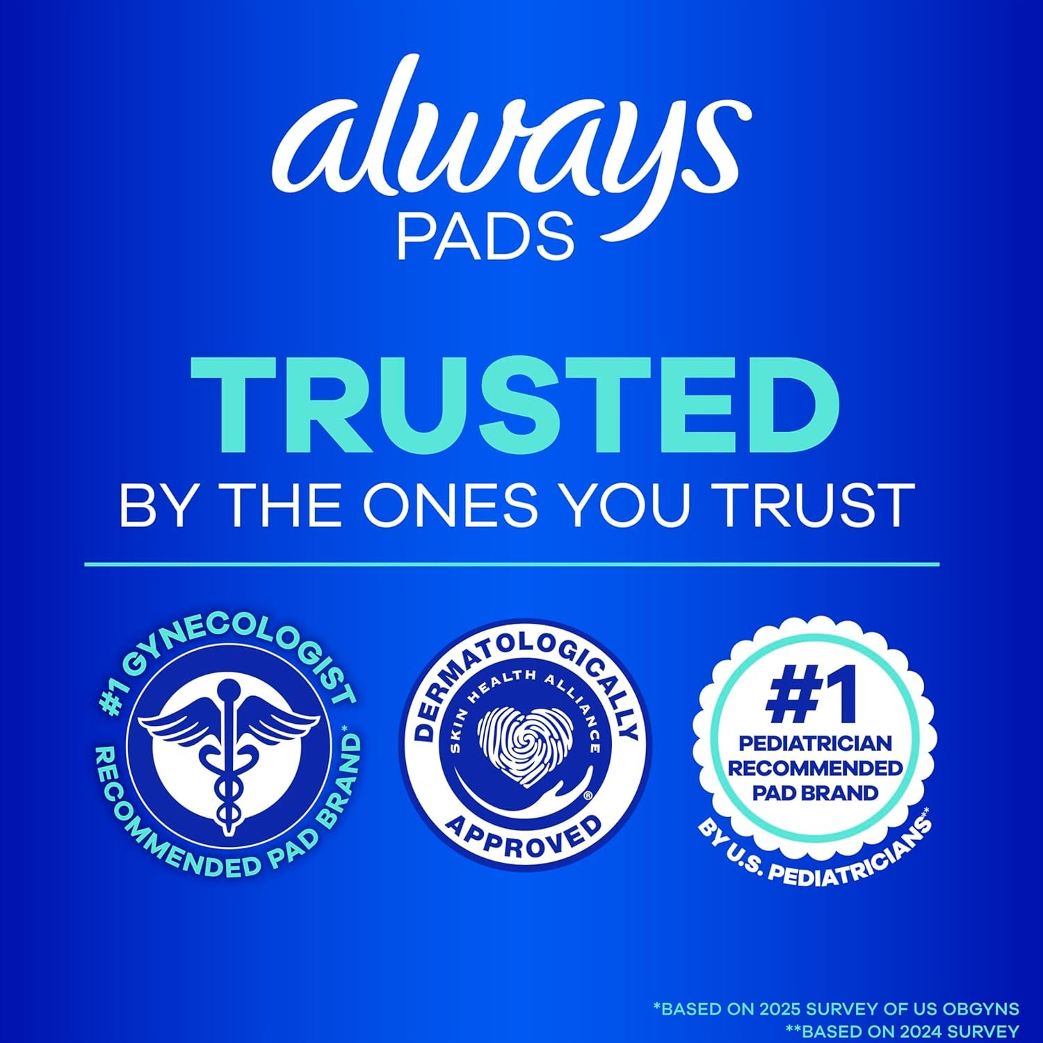 Always Ultra Thin Feminine Pads with Wings for Women, Size 1, Regular Absorbency, Unscented, Up to 100% Leak-Free Protection, 46 Count - Image 7