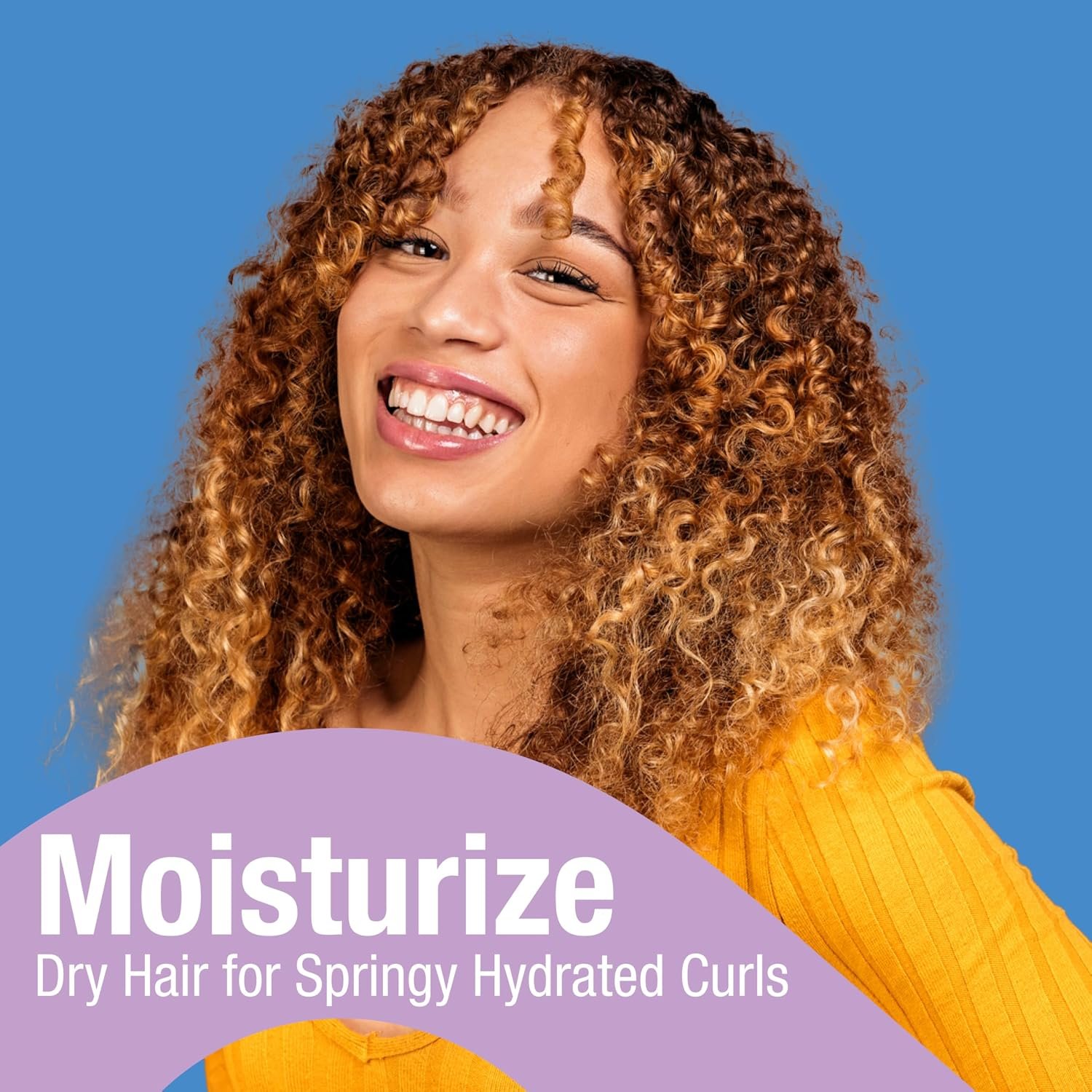 Lottabody Moisturize Me Curl and Style Milk with Coconut & Shea Oils, Lightweight Moisture-Rich Curl-Defining & Frizz-Control Styling Milk for Natural Curly, Coily & Relaxed Hair, 8 oz - Image 2