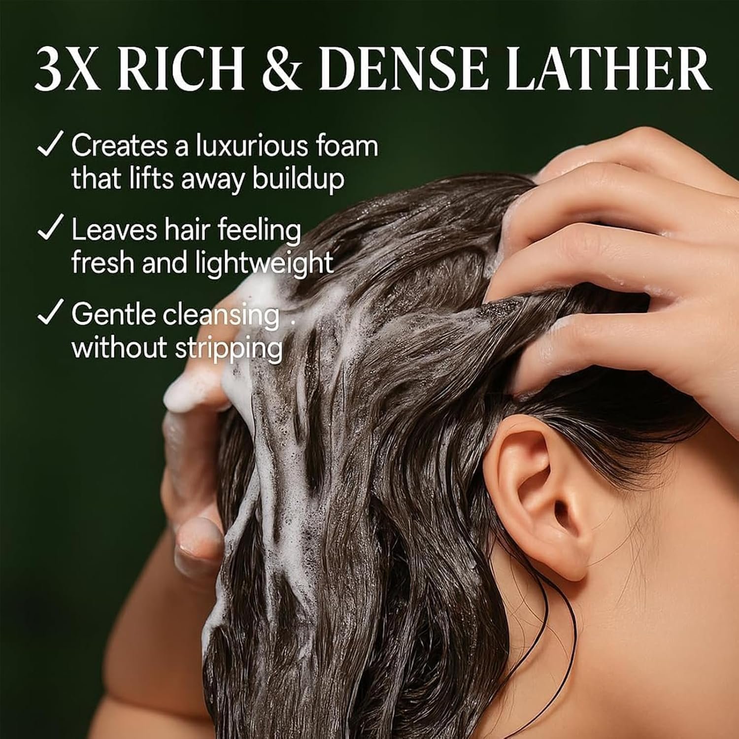 Herbal Chinese Shampoo Bar With Salvia Miltiorrhiz Ginger, Ginseng Scalp Itchy Hair For Dandruff Care Soap, Gentle Cleansing, Strengthen Hair, Plant-Based Solid Shampoos Bar (2pcs) - Image 2