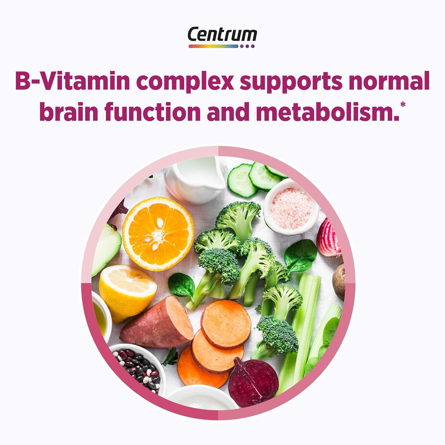 Centrum Complete Multivitamin Supplement + Hot Flash Support Menopause Support Tablets, with Clinically Studied geniVida, 30 Count - Image 4