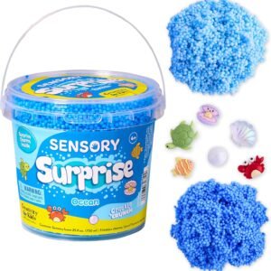 Creativity for Kids Sensory Surprise Ocean Kit | Crunchy Sensory Foam Toy for Kids | Dig, Squish & Discover Hidden Ocean Surprises | Mess-Free, Screen-Free Play (Ages 4+)