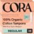 Cora Organic Cotton Tampons (36 Regular Tampons)