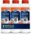Glisten Washing Machine Cleaner, Helps Remove Odor, Buildup, and Limescale, Fresh Scent, Made in the USA, 12 Ounce Bottle, 3-Pack