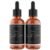 Rennora Hair Growth Serum with Organic Herbs and Natural Vitamins, Peppermint Oil, Stinging Nettle, and Rosemary Oil, No Chemicals, Formulated for Hair Regrowth (2 Pack – 60 Day Supply)