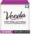 Veeda 100% Natural Cotton Tampons – Super Absorbency with leak proof protection – Compact BPA-Free Applicator – Unscented & Free from Chlorine, Toxin – 32 Count