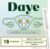Daye Organic Tampons Regular | 18ct | Pesticide & Metal Tested, 100% Organic Cotton, Best Absorbency | No-Shed Sleeve, Sugarcane Applicator