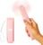Hot Flash Relief Fan for Women – Portable Stylish Mini Fan for Menopause, Perimenopause, Night Sweats – USB Rechargeable, Quiet, Portable Cooling Device for Purse, Travel, Summer, Gifts, Festivals