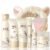 9PCS Rice Skincare Set for Women & Girls – Korean Skin Care Set with Rice Cleanser, Toner, Serum, Face Cream, Eye Cream, Sunscreen, Ice Roller, Headband & Card – Moisturizing & Skin Barrier Support