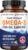 Triple Strength Omega 3 Fish Oil 3600 mg | EPA & DHA | Over 2100mg Omega-3 Fatty Acids | 1300mg EPA + 860mg DHA | Best Essential Fatty Acids | Premium Wild Caught & Burpless Fish Oil | 120 Ct