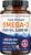Triple Strength Omega 3 Fish Oil 3600 mg | EPA & DHA | Over 2100mg Omega-3 Fatty Acids | 1300mg EPA + 860mg DHA | Best Essential Fatty Acids | Premium Wild Caught & Burpless Fish Oil | 180 Ct