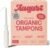 August Organic Cotton Tampons, 96 Light Tampons Made with Organic Cotton, Long Applicators, Non-Toxic, Fragrance-Free, Chlorine-Free, and Hypoallergenic (6 Boxes of 16/12 Boxes of 8)