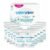 WaterWipes Sensitive+ On The Go Wipes, 3-In-1 Cleans, Cares, Protects, 99.9% Water, Unscented & Hypoallergenic Wet Wipes, 100 Count (10 Packs)