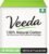 Veeda 100% Natural Cotton Tampons – Regular Absorbency with leak proof protection – Compact BPA-Free Applicator – Unscented & Free from Chlorine, Toxin – 48 Count