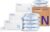 Coterie Baby Wipes + Diapers Kit, Size Newborn Diapers (186 Count) & 12 Pack (672 Count) Baby Wipes with 99% Water, Plant Based Materials, Hypoallergenic for Sensitive Skin