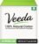 Veeda 100% Natural Cotton Tampons – Regular Absorbency with leak proof protection – Compact BPA-Free Applicator – Unscented & Free from Chlorine, Toxin – 16 Count
