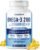 Oceanblue Professional Omega-3 2100 with Vitamin K2 and D3 – Triple Strength DPA EPA DHA Omega 3 Supplement – Burpless Wild Caught Fish Oil – Orange Flavor, 60 Softgels (30 Servings)