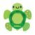 Nuby Teethe N’ Pop Sensory Play Teether – Baby Teething Toy – 3+ Months – Turtle