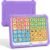 MibbyTalk AAC Device for Autism & Nonverbal Kids and Adults, Communication Tool for Home & School Use and Speech Therapy – 32 Preset Buttons, 11 Recordable Buttons with Stickers, Silicone Case, Purple