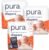 Pura Newborn Baby Diapers Size N (Up to 10 lbs), 3 Pack (84 Hypoallergenic Diapers) Totally Chlorine Free (TCF), Disposable Diapers for Sensitive Skin, Blowout Protection & Wetness Indicator